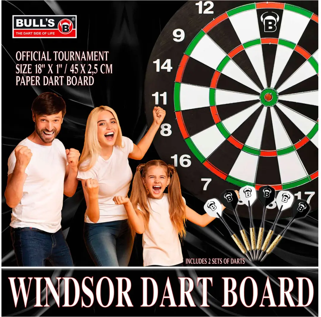 Bull's Windsor Dartbord 46cm - MPN 72104862