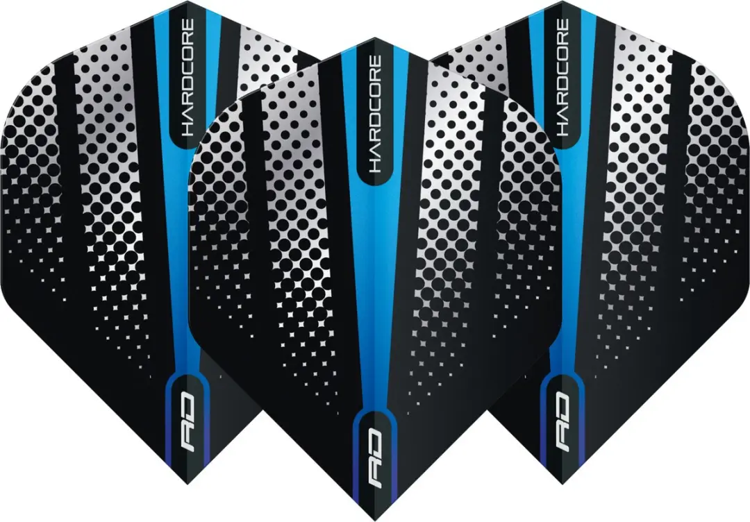 Red Dragon Hardcore Radical Blue Flash Dart Flights