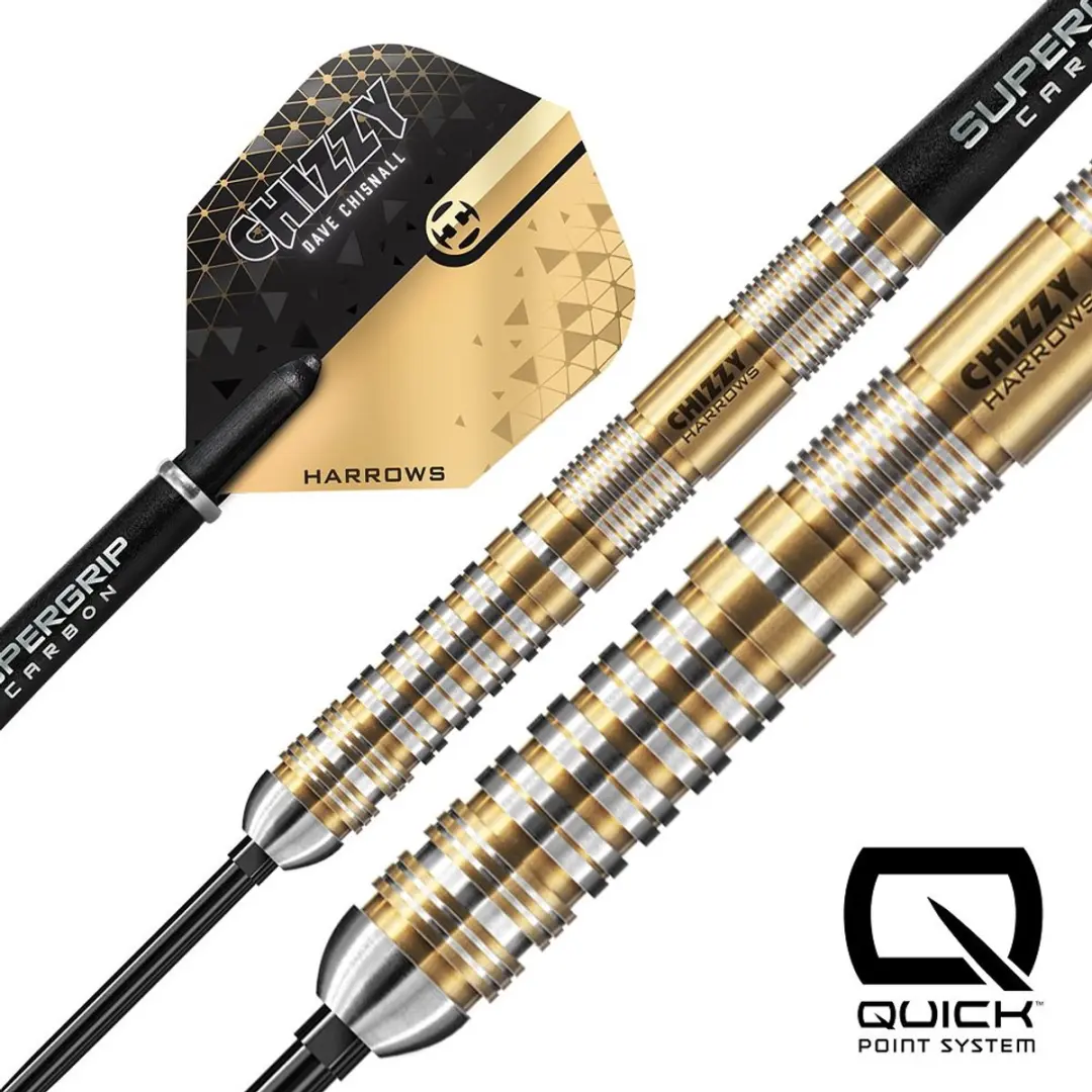 Harrows Chizzy Series 2 BD85026-QP Darts - 90% Tungsten 26gr - 3 Stuks