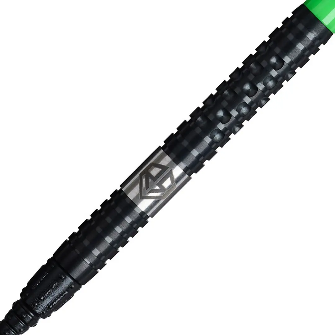 Unicorn Wraith Ross Smith 90% Darts - 3 Stuks - Groen/Zilver/Zwart