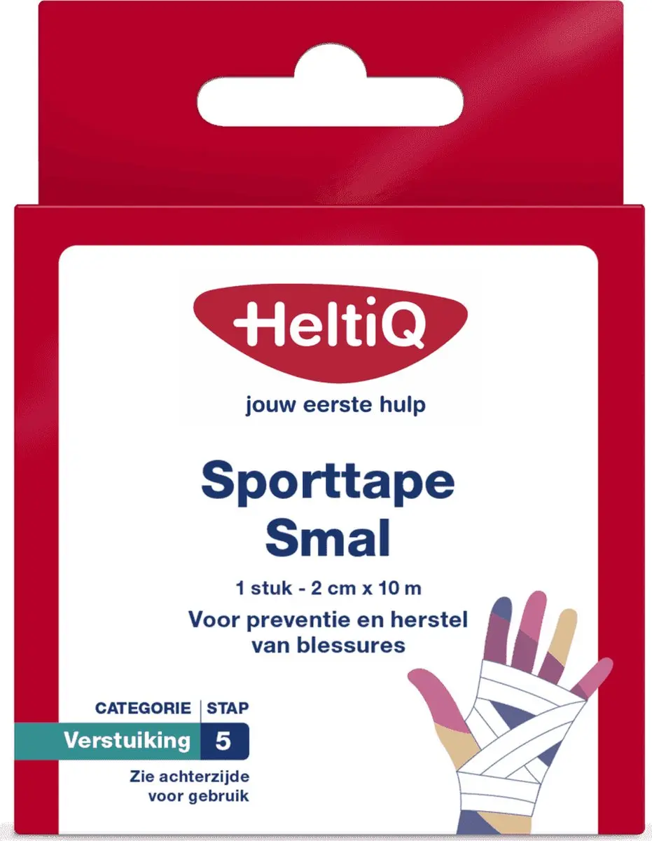 Heltiq Sporttape 2cmx10m Wit
