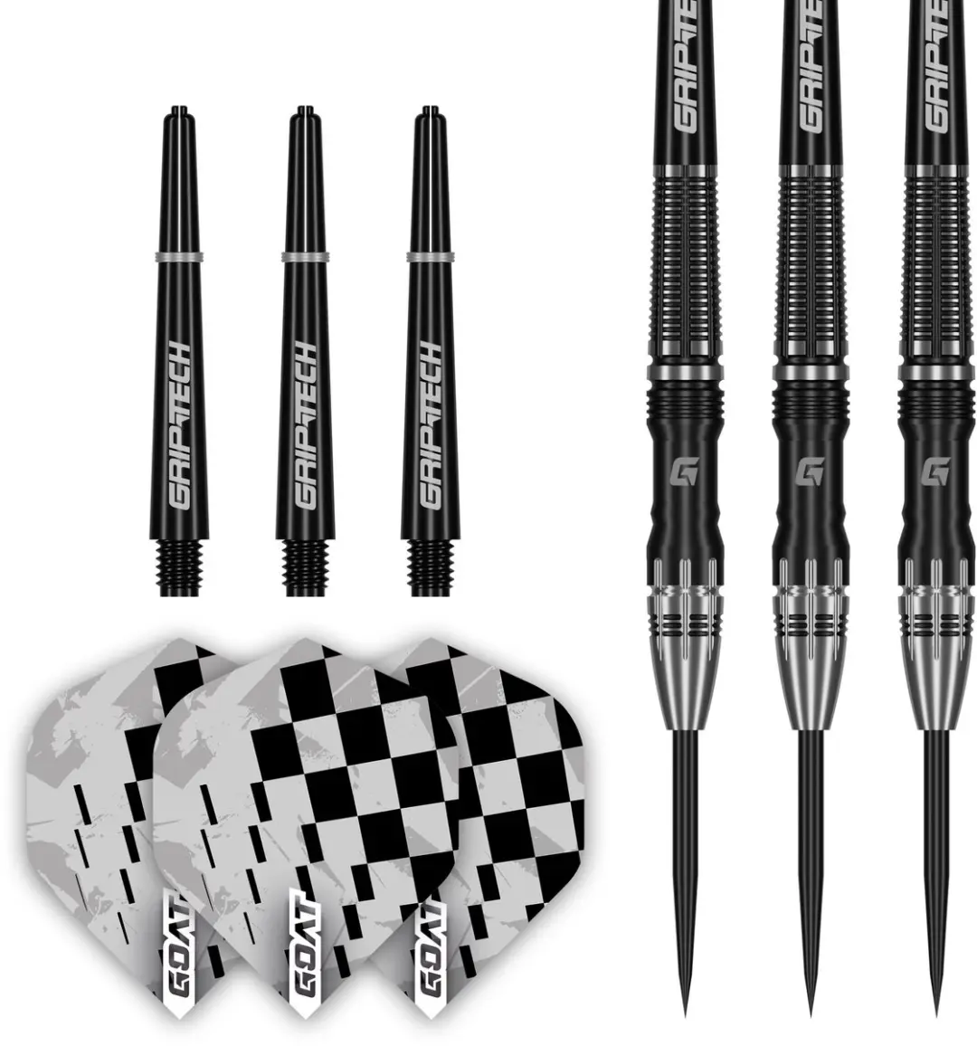 goat Rook Dartpijlen 3 Stuks - Zwart