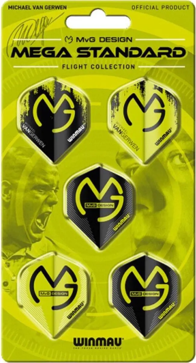 Winmau Michael van Gerwen Mega Flight Collection