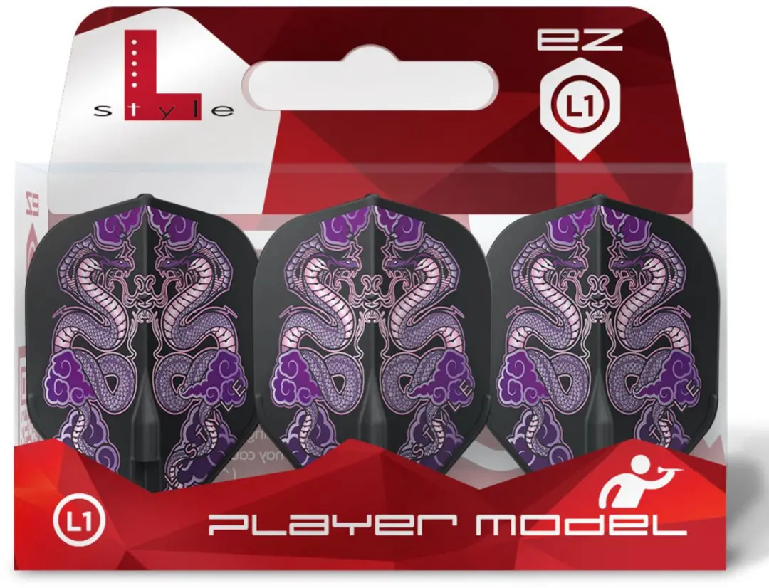 L-Style L1 EZ Jelle Klaasen Dart Flights F11058 - 3 Stuks
