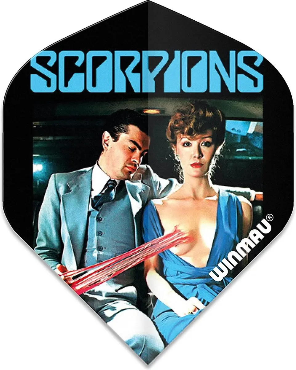 Winmau Rock Legends Scorpions Love Drive Dart Flights
