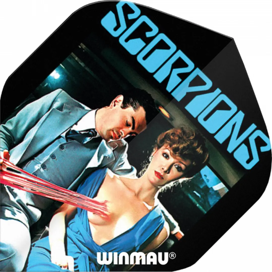 Winmau Rock Legends Scorpions Love Drive Dart Flights - 3 Stuks