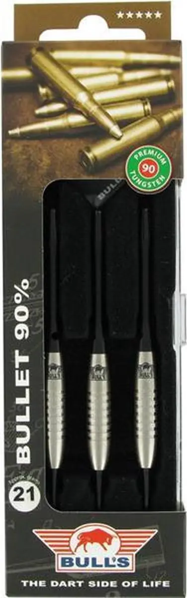 Bull's Bullet 90% A Dartpijlen 21g - 3 Stuks