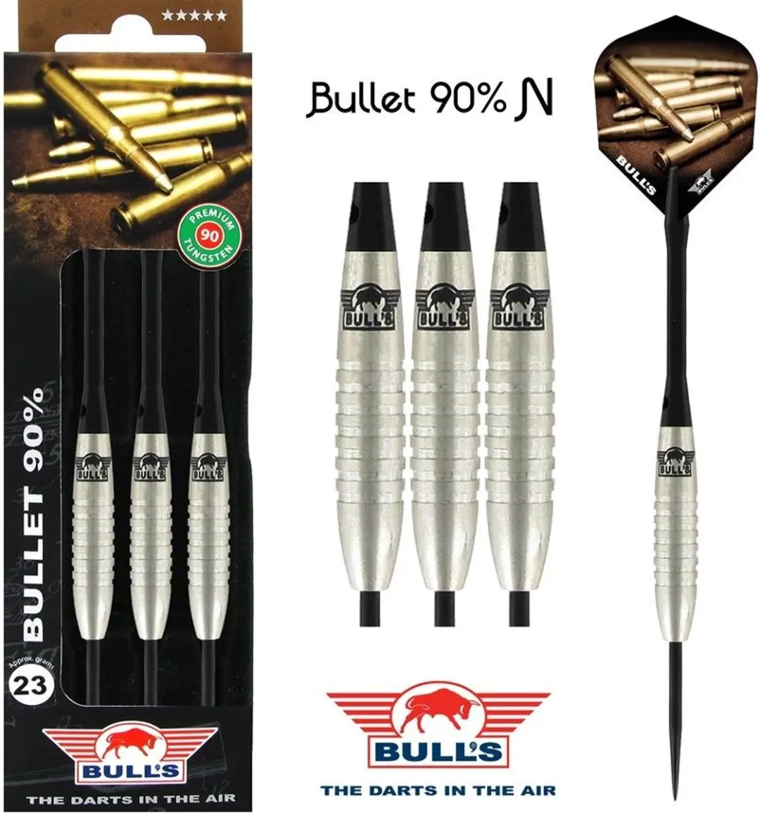 Bull's Bullet 90% A Dartpijlen 21g - 3 Stuks