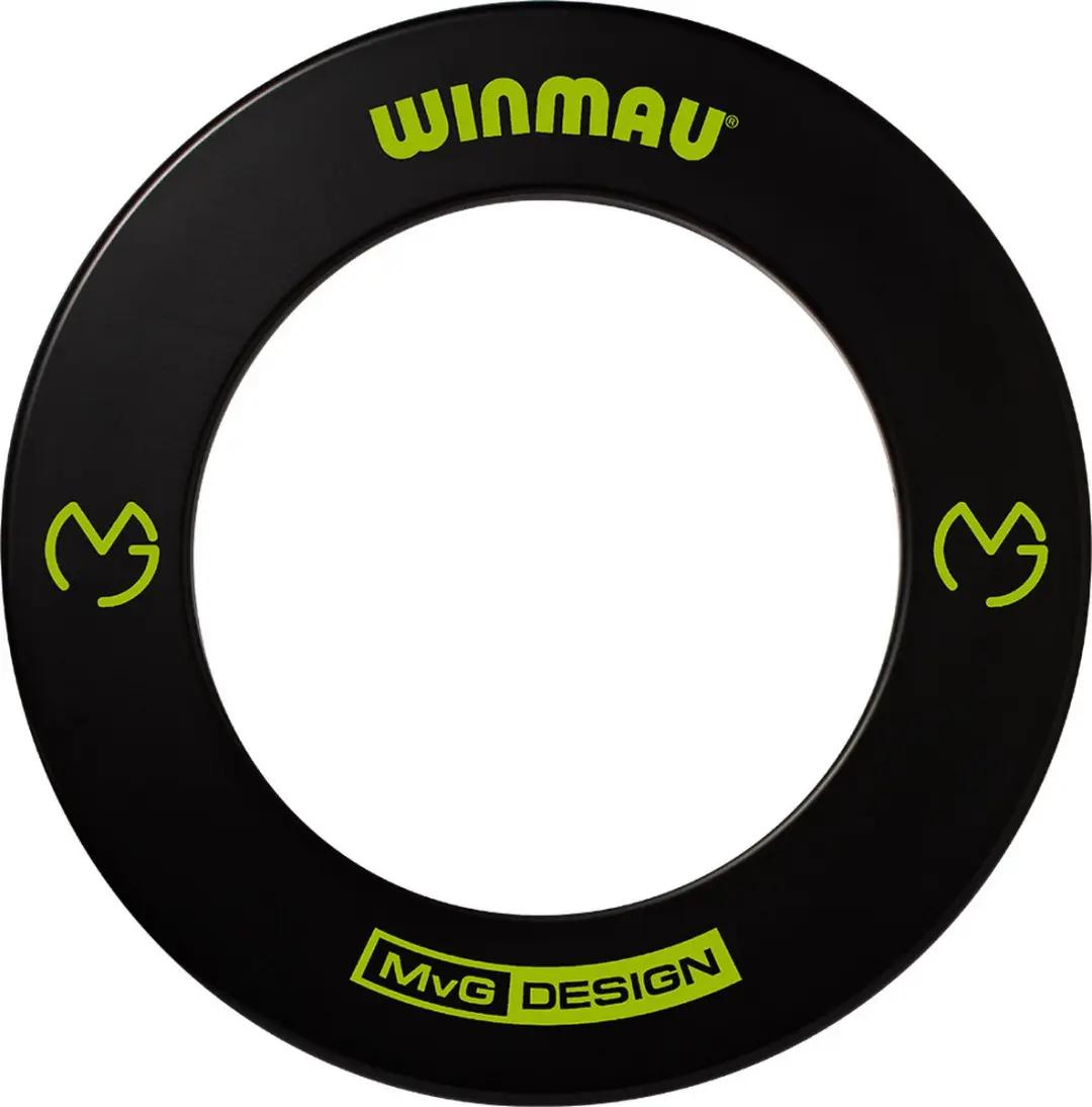 Winmau Surround MvG Print Dartbord Surround - Zwart