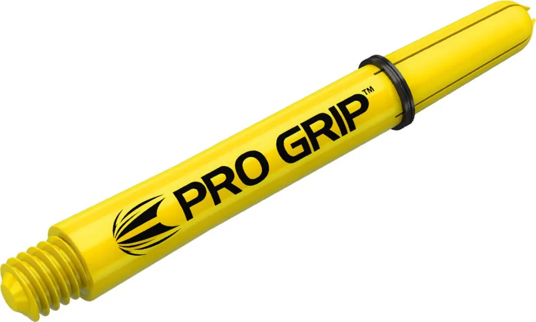 Target Pro Grip 3 Dart Shafts Geel - 3 Stuks