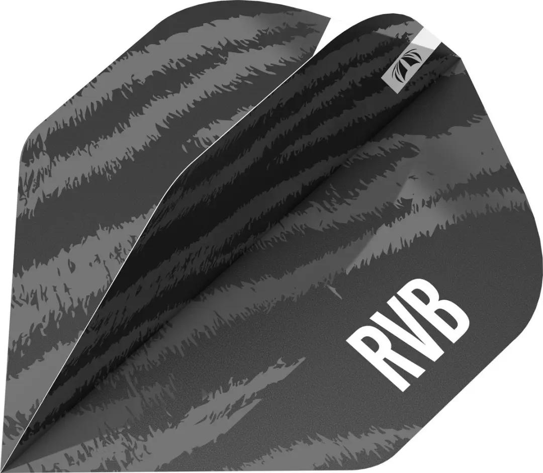 Target RVB Pro Ultra Black Dart Flights - 3 Stuks