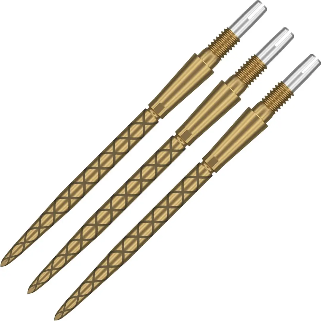 Target Swiss Storm Diamond Dartpunten 35mm - 3 Stuks - Goud