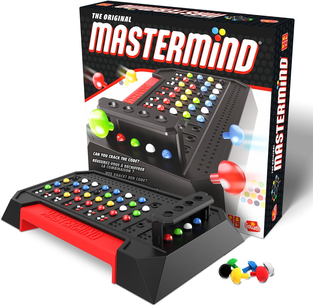 Goliath Mastermind Classic - Denkspel - 2 spelers - Code kraken