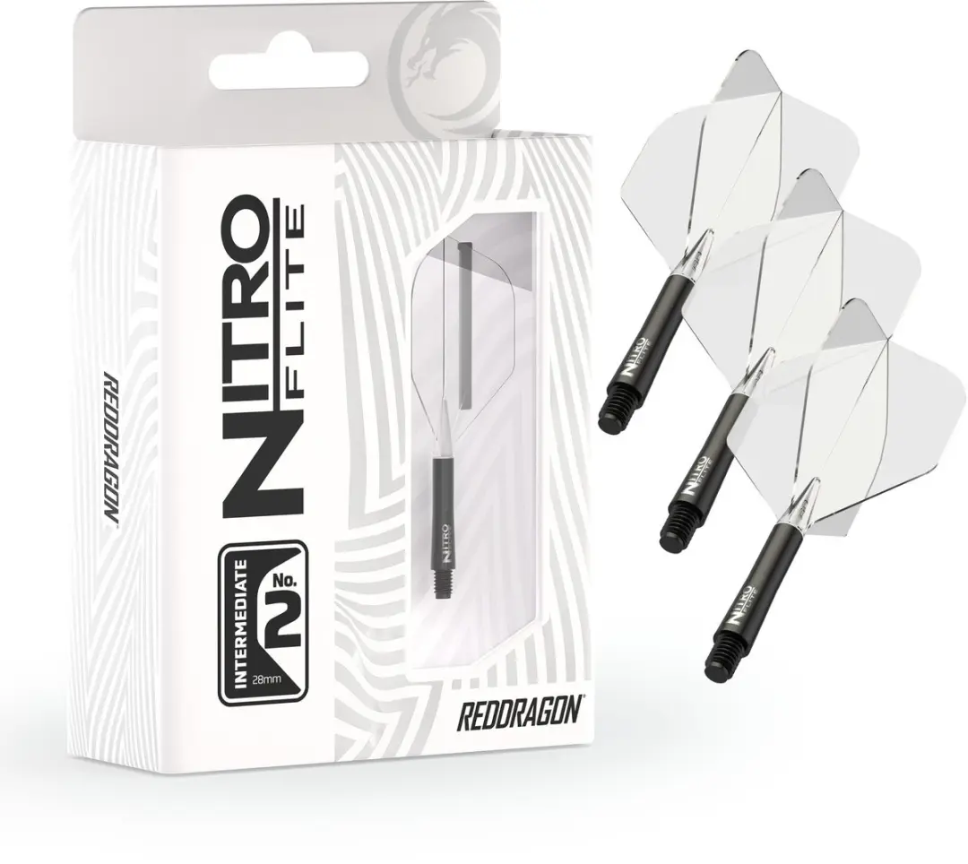 Red Dragon Nitro Flite System X0987 Dart Flights - 3 Stuks