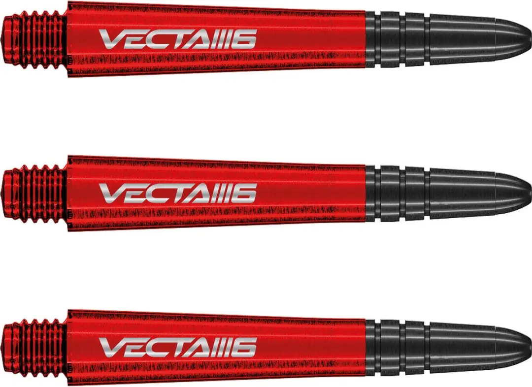 Winmau Vecta Red Blade 6 Dart Shafts