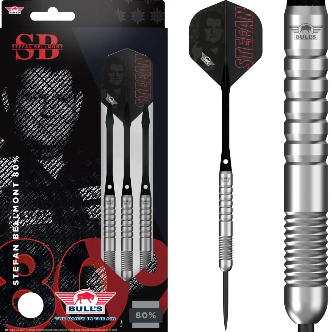 Bull's Stefan Bellmont 80% Dartpijlen