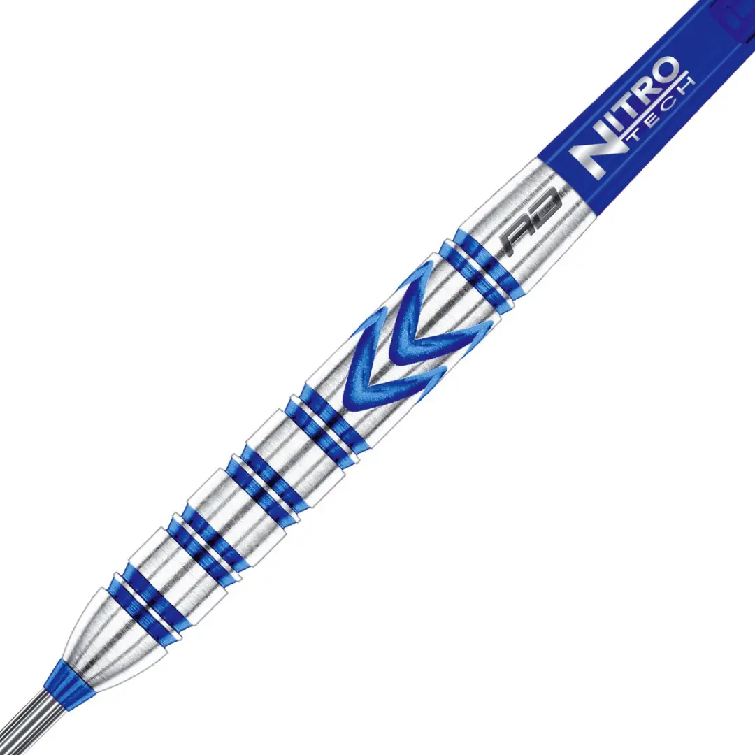 Red Dragon Gerwyn Price 90% Dartpijlen - 3 Stuks - Blauw/Zilver