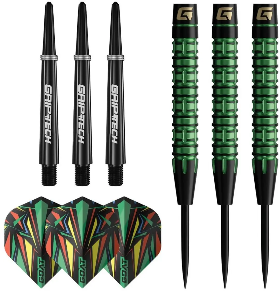 goat Athlete Green Dartpijlen 3 Stuks - GD7000800