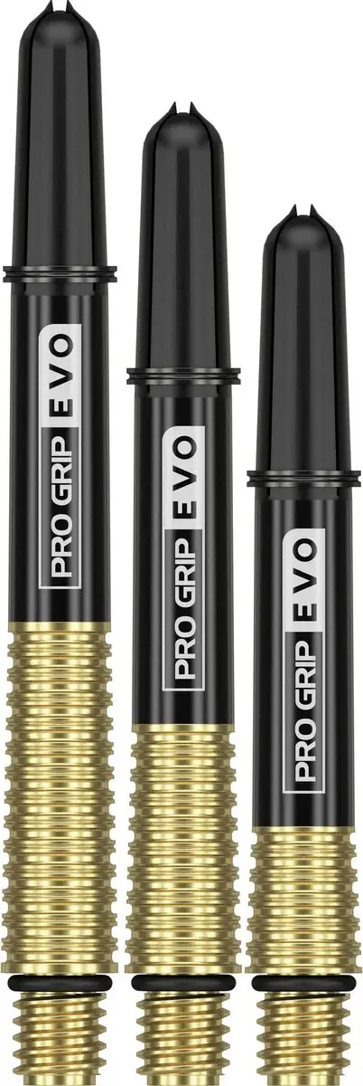 Target Pro Grip Evo Al Gold Dart Shafts 3 Stuks