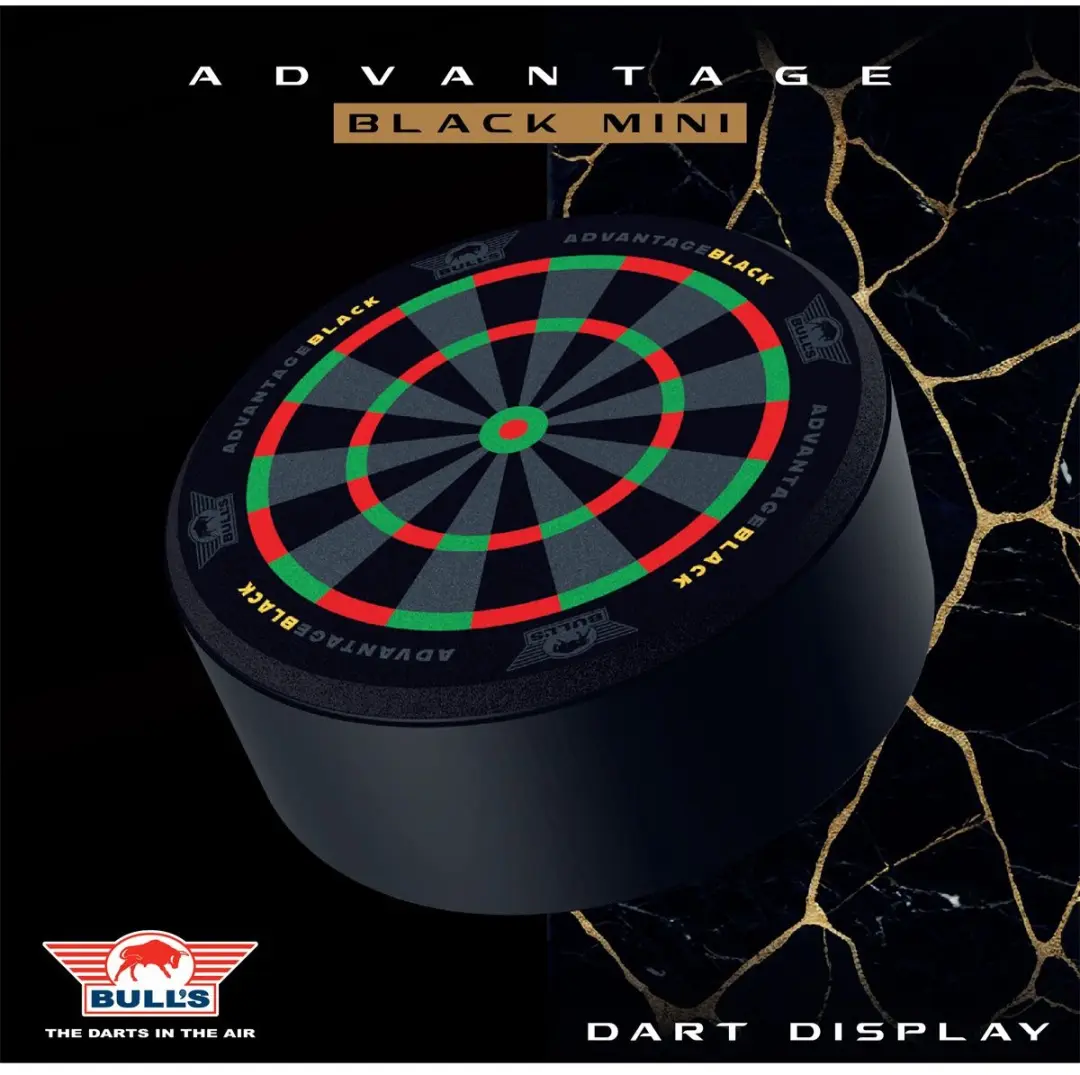 Bull's Advantage Black BU-69910 Dartdock - 3 Stuks