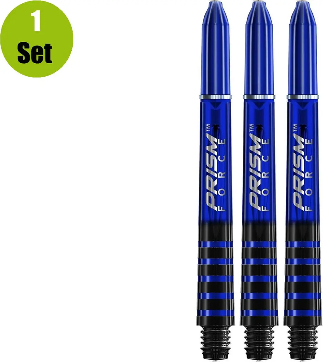 Winmau Prism Force Blauwe Dart Shafts 3 Stuks
