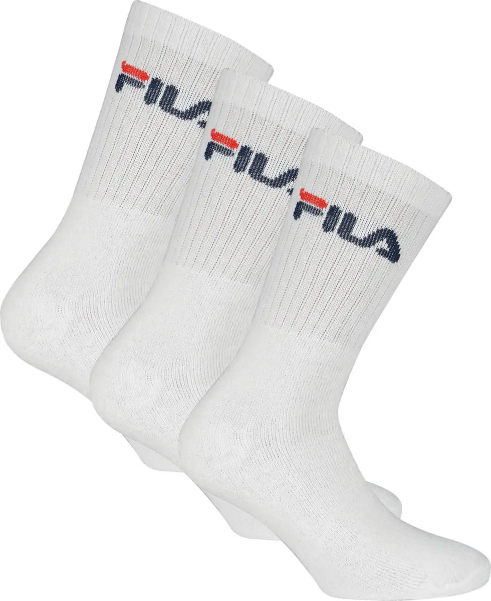Fila Tennis Sokken 35-38 - 3 Stuks - Wit - afbeelding 6 van 6