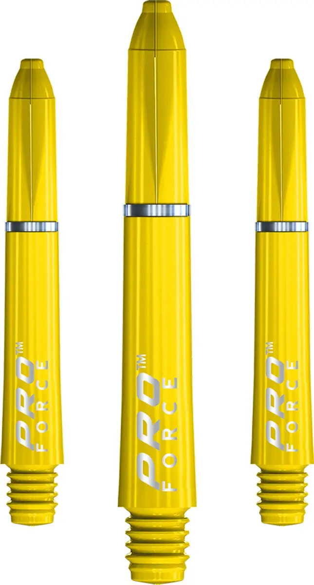 Winmau Pro Force Dartschachten Geel - 3 Stuks