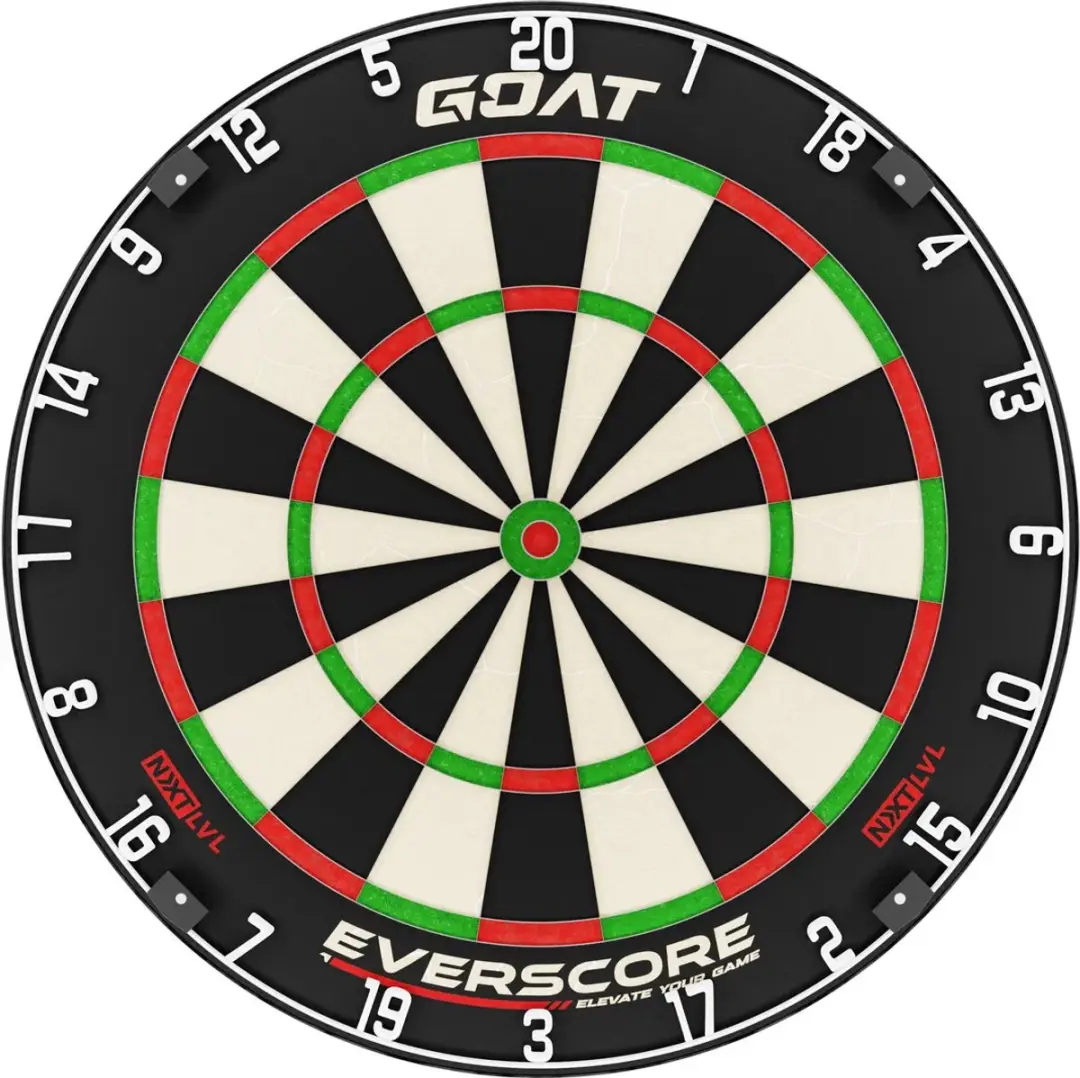 Goat Everscore NXT LVL Dartbord - Madagaskar Sisal - Zelfherstellend