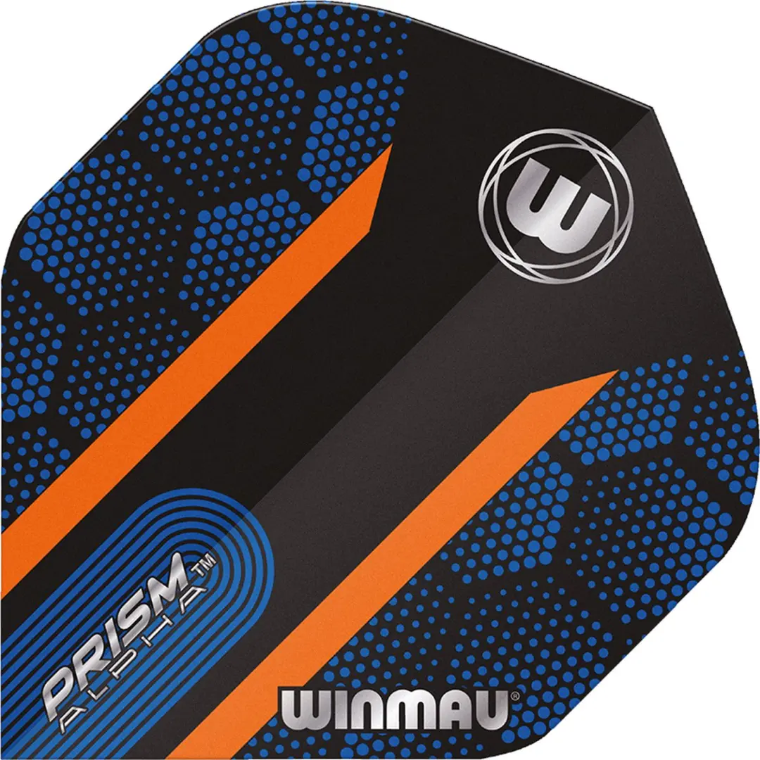 Winmau Prism Alpha Dart Flights - Blauw/Geel - 3 Stuks