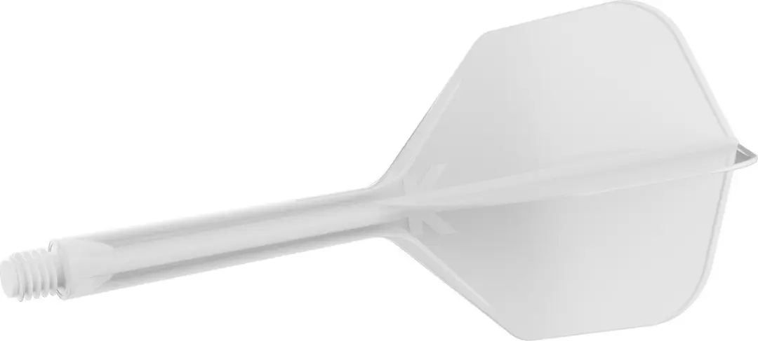 Target K-Flex No.6 Dartvleugels & Shafts - Wit - 3 Stuks