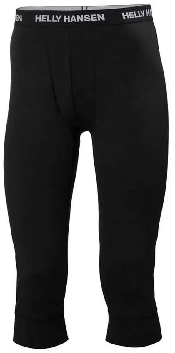 Helly Hansen Lifa Merino Midweight 49367 Basislaag Broek - L - Zwart