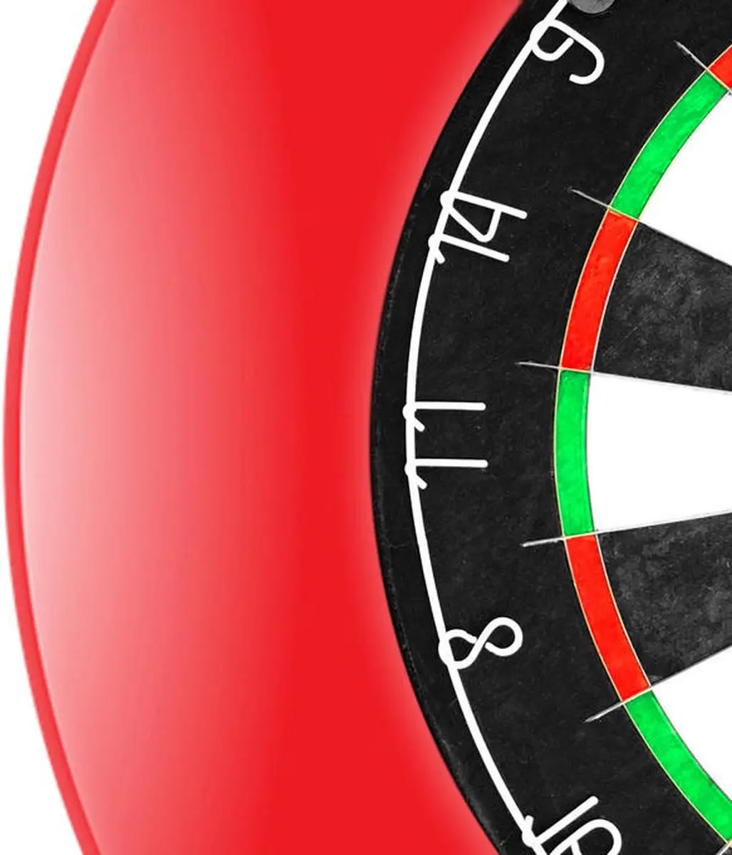 Target Pro Tour Dart Surround Red - Zwart