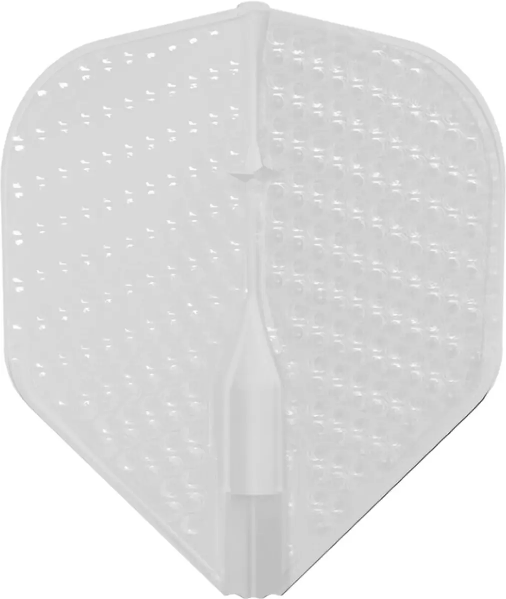 L-Style L1 EZ Dimple White Dart Flights - 3 Stuks