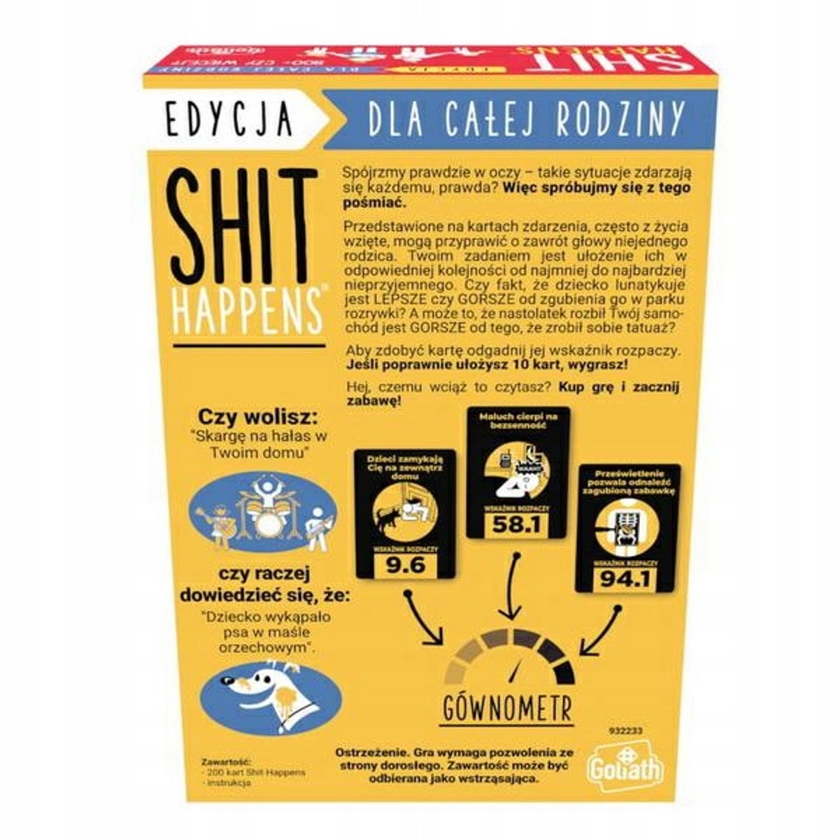 Shit Happens: De Ouderlijke Chaos Kaartspel - 200 Kaarten