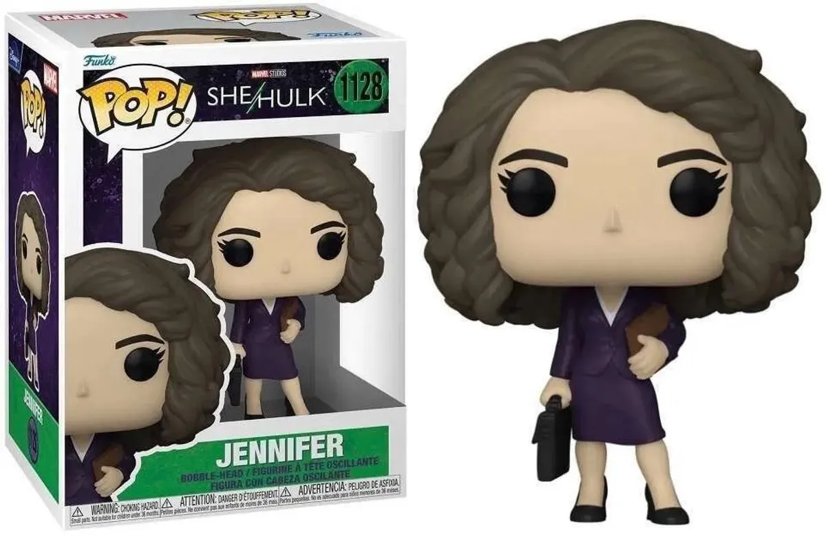 Funko POP! Marvel She-Hulk Jennifer 64198 Verzamelfiguur - 9 cm