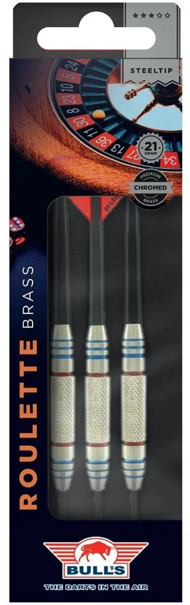 Bull's Roulette Brass 22g - 3 Stuks