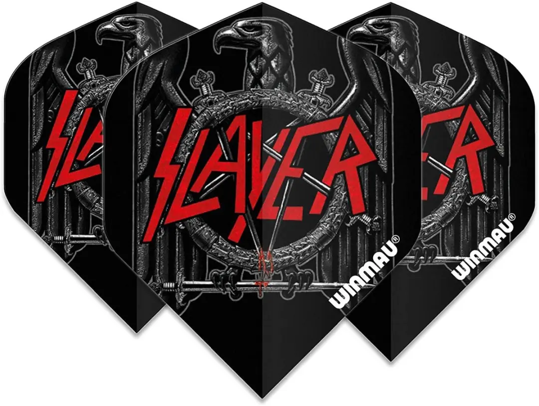 Winmau Rock Legends Slayer Black Eagle Dart Flights