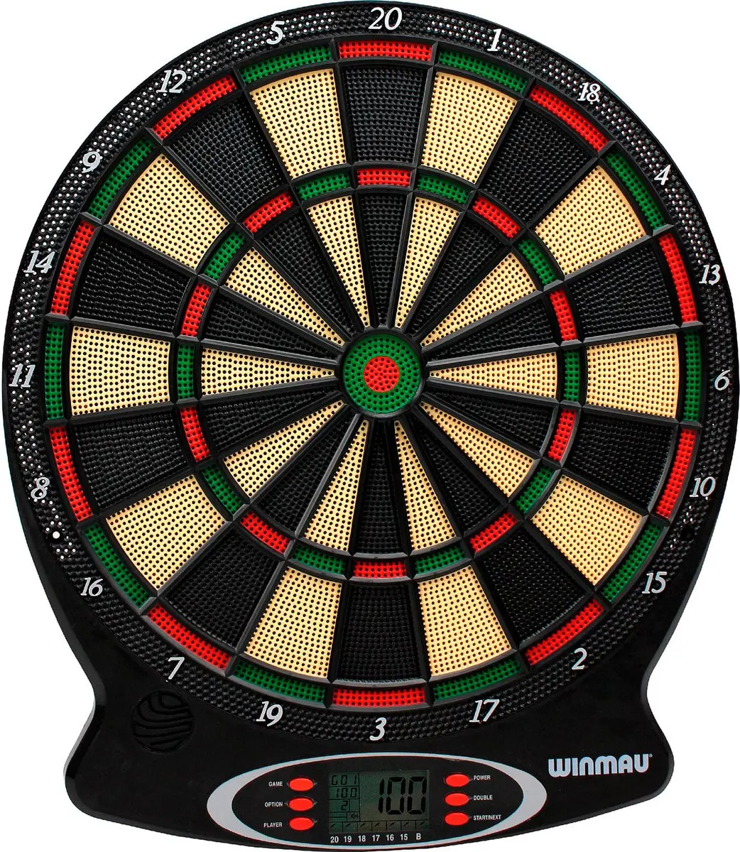 Winmau Ton Machine Softtip Elektronisch Dartbord 3556 - 45cm