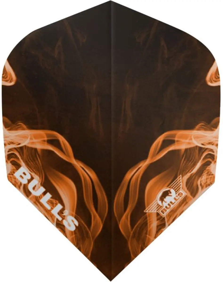Bull's Powerflite Smoke Dartflights BU-50903 - 3 Stuks - Oranje