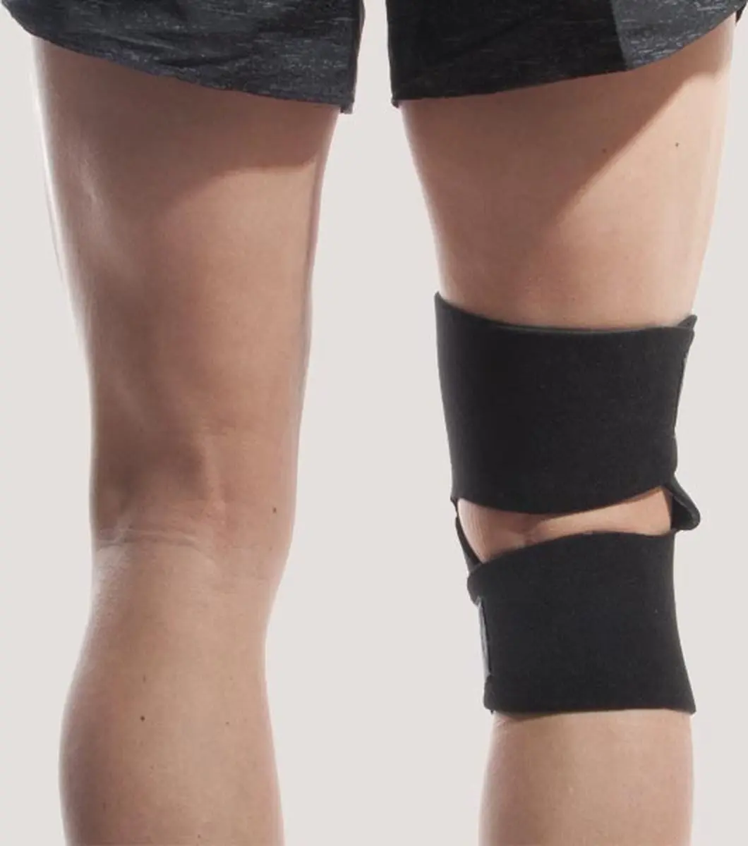 McDavid Kniebandage met Open Patella - One Size - Zwart