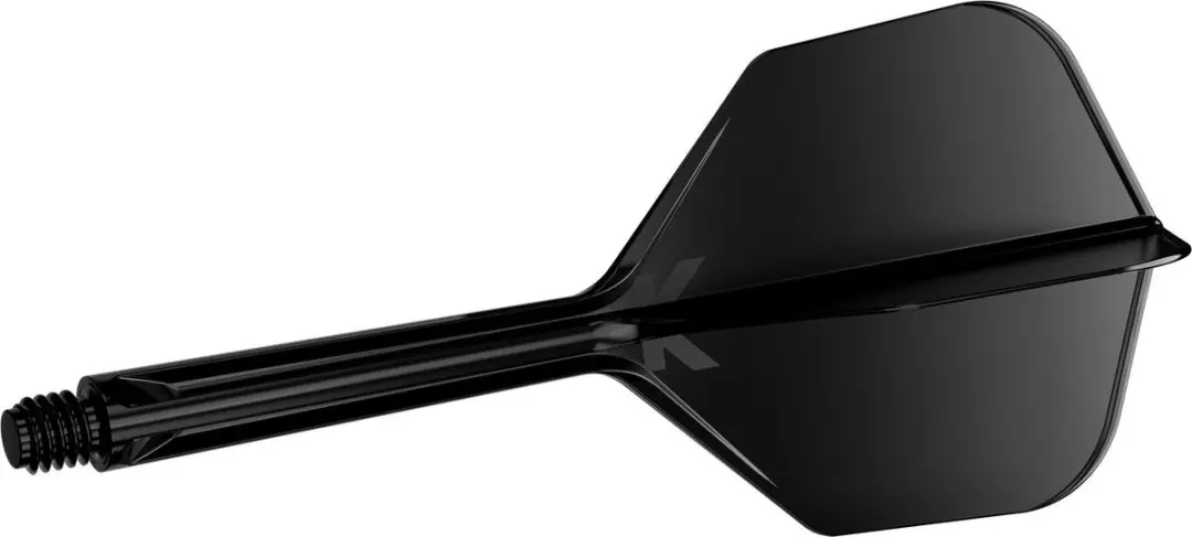 Target K-Flex Black NO6 Dart Flights 3 Stuks
