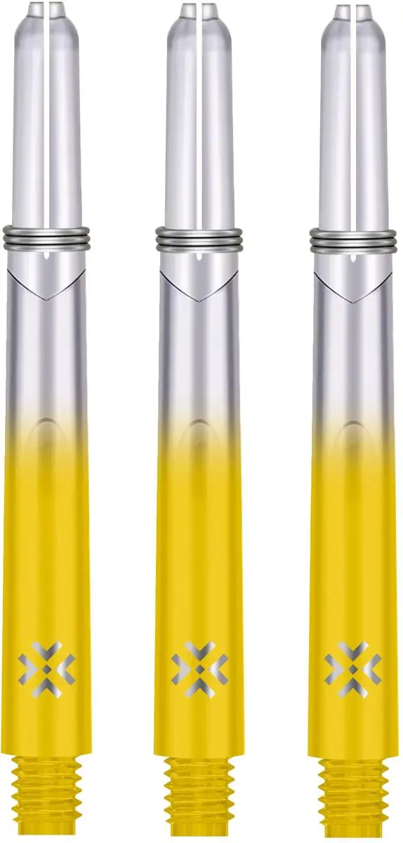 Bullet Shafts 48mm Geel - 3 Stuks