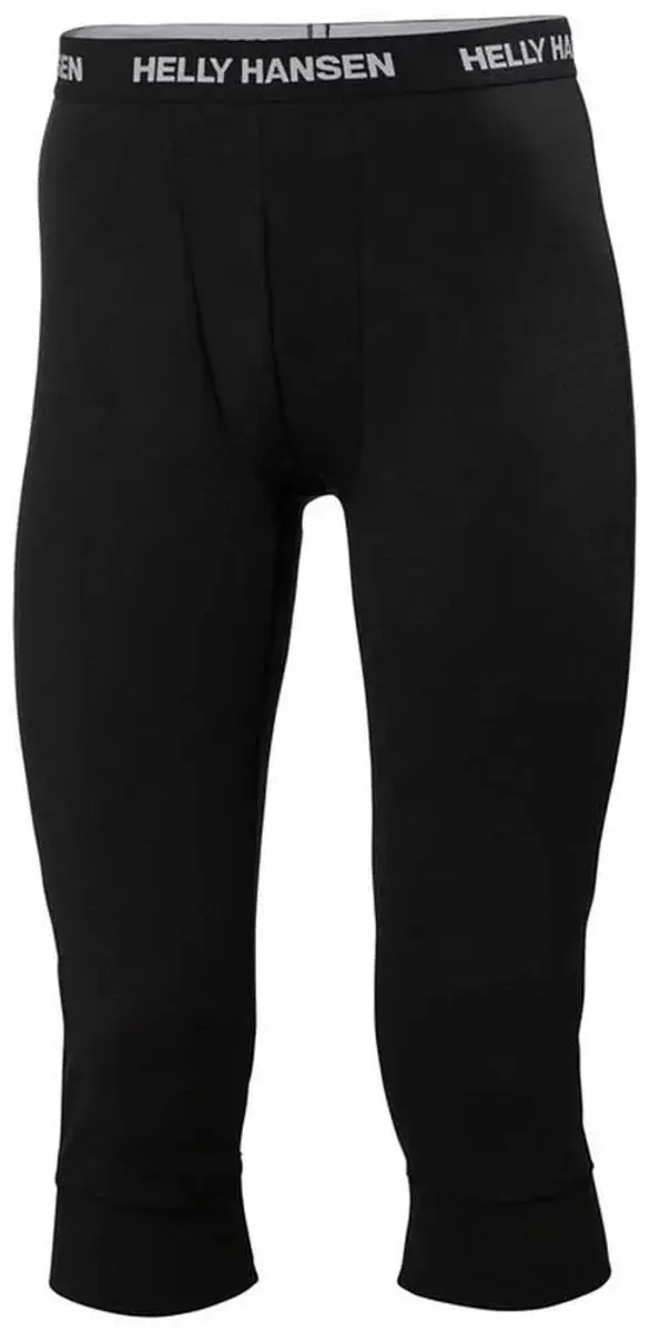 Helly Hansen Lifa Merino Midweight 3/4 Basislaag Broek M - Zwart