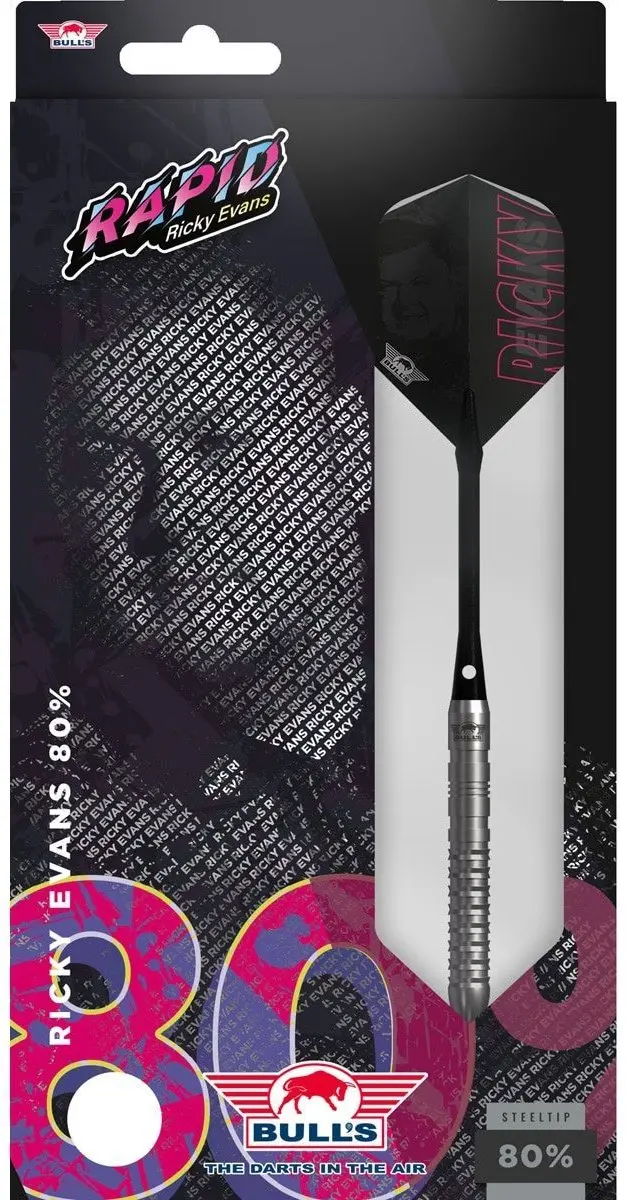 Bull's Ricky Evans E2 Dartpijlen - 3 Stuks