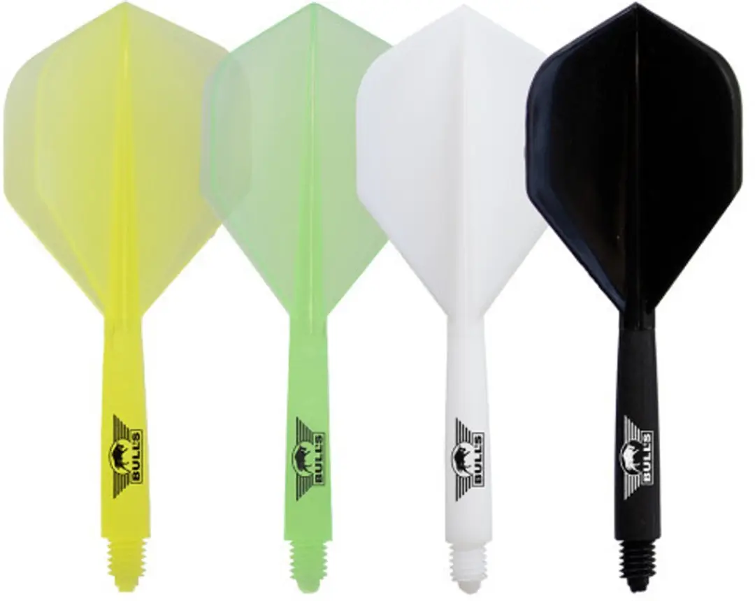 Bull's Union Flight System No.2 Groen Small - 3 Stuks