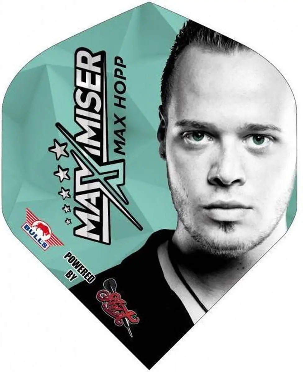 Bull's Max Hopp Powerflite Dart Flights BU-50850