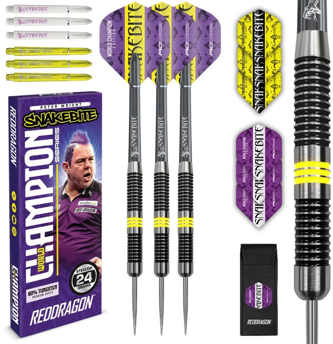 Red Dragon Peter Wright Snakebite Champion Series Dartpijlen