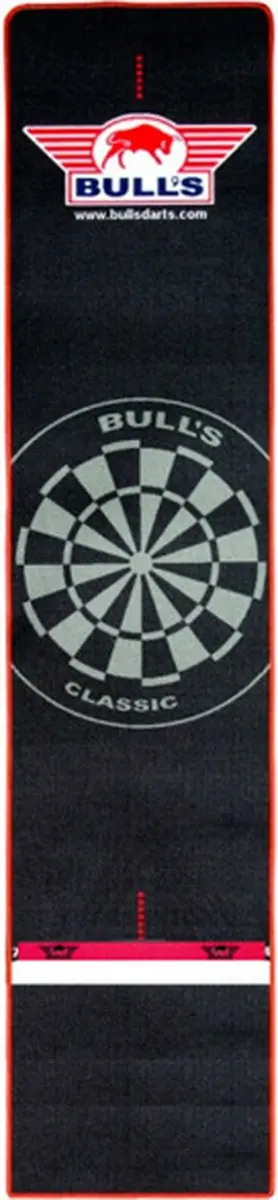 Bull's Carpet Dartmat + Oche 300x90cm - Multi