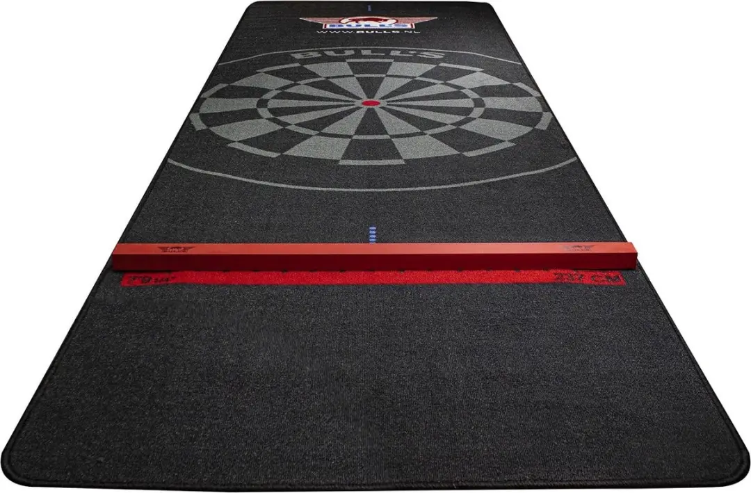 Bull's Carpet Dartmat + Oche 300x90cm - Multi