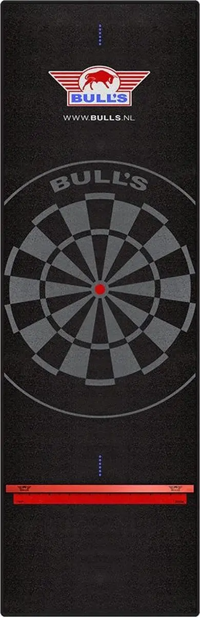 Bull's Carpet Dartmat + Oche 300x90cm - Multi